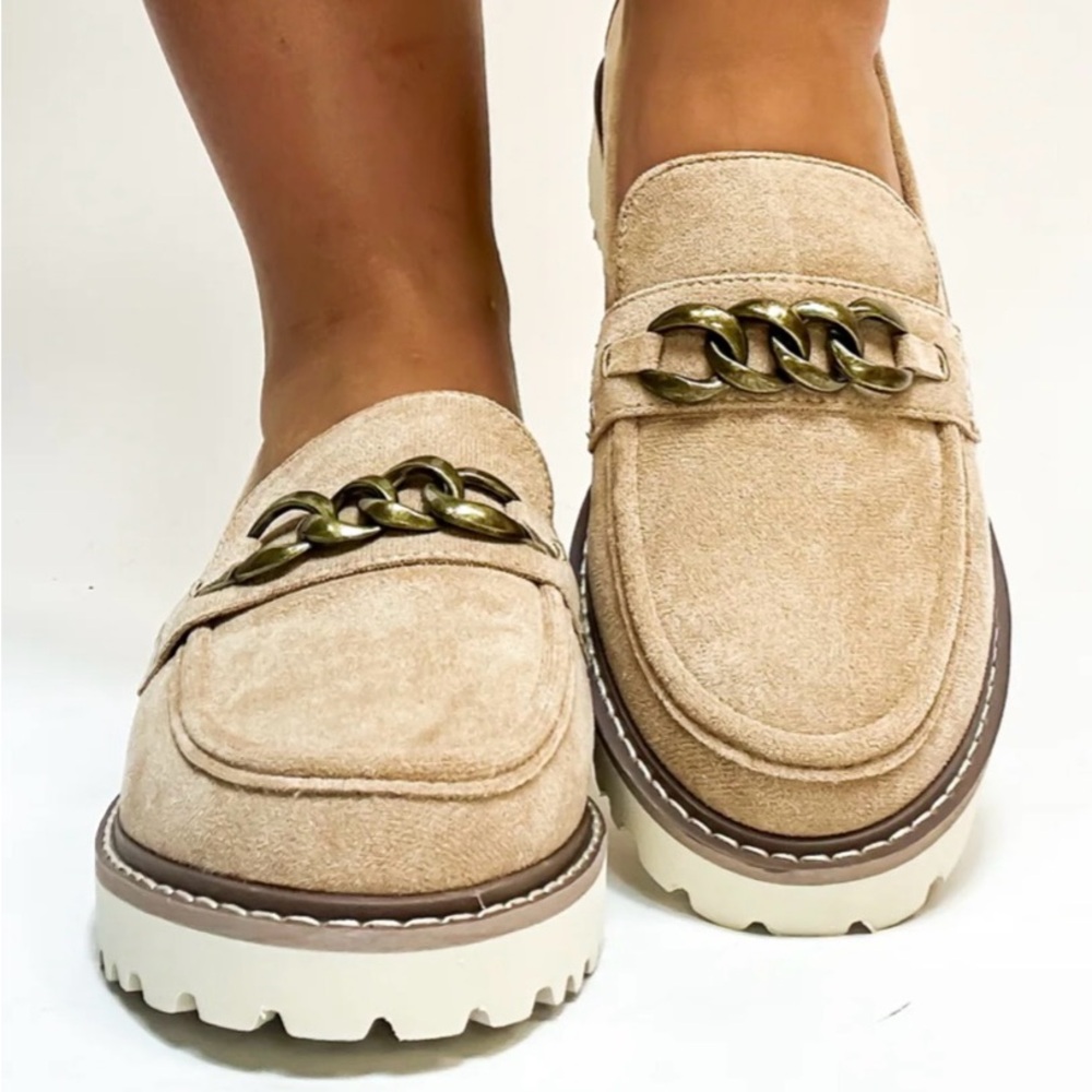 Corky’s Faux Suede Literally Camel Loafers